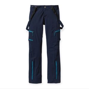 Patagonia Softshell Dual Point Alpine Pants - No Suspenders - Women's Size 34